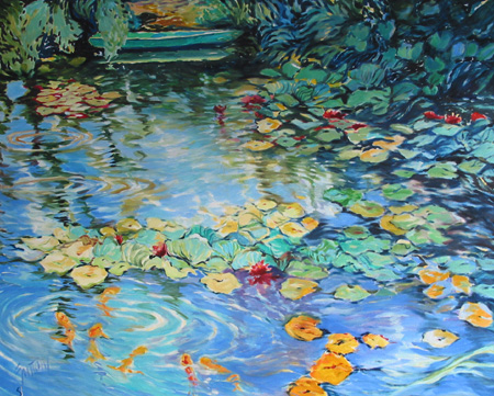 BoatAndLilies